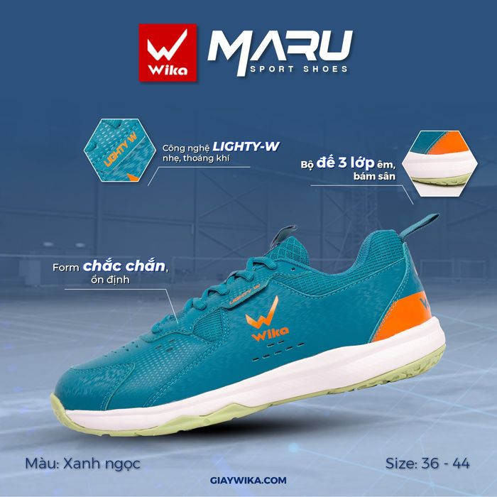 Giay_Wika_Maru_Xanh_Ngoc