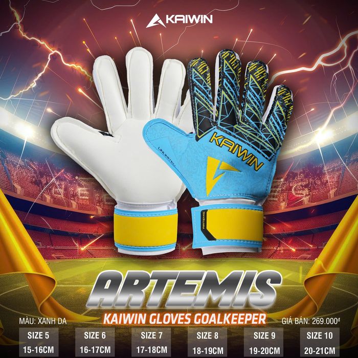 Gang_tay_Kaiwin_Artemis_Xanh_Da