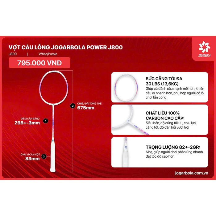 Khung_Vot_Jogarbola_Power_J800_Trang_Tim