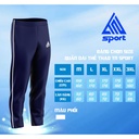 Quan_dai_1_soc_TN_Sport_(Vai_ni_cao)_Xanh_Den/Trang