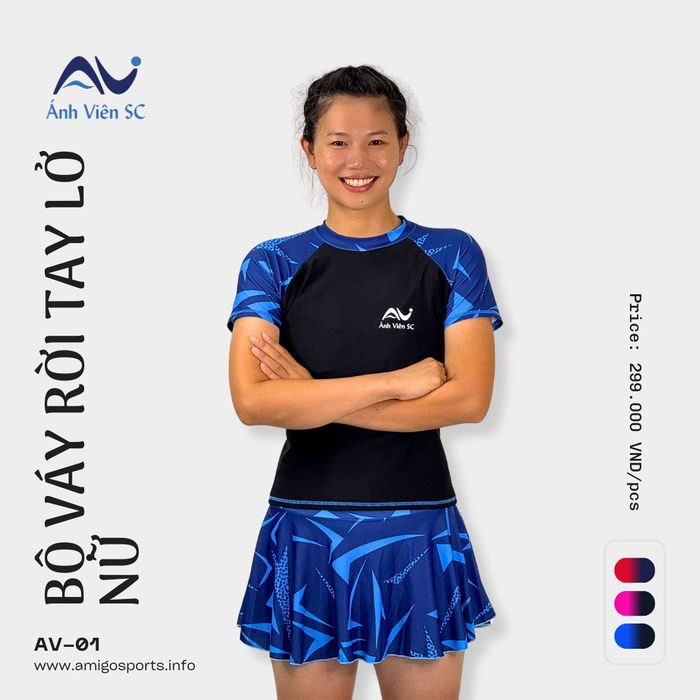 Bo_VAY_Boi_Anh_Vien_Tay_Ngan_AV01_Xanh_Bich