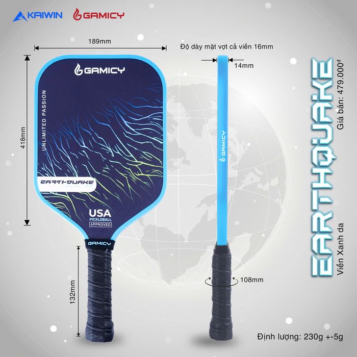 Vot_Pickleball_Gamicy_Earthquake_PRO_Xanh_Da