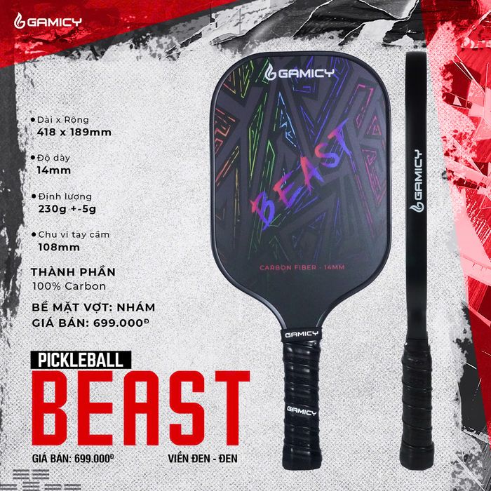 Vot_Pickleball_Kaiwin_Beast_T300_Den