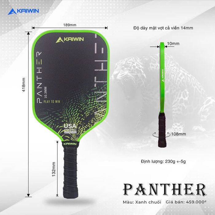 Vot_Pickleball_Kaiwin_Panther_Xanh_Chuoi