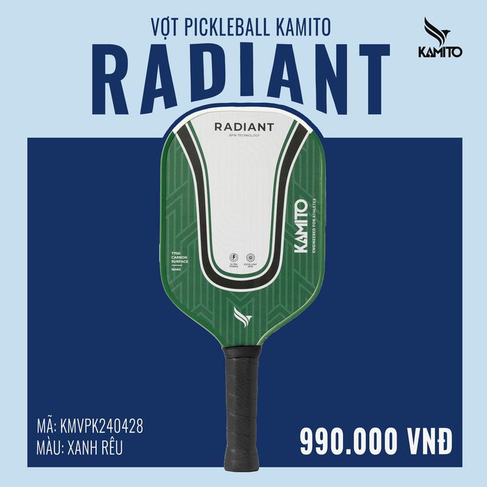 Vot_Pickleball_Kamito_Radiant_Xanh_Reu