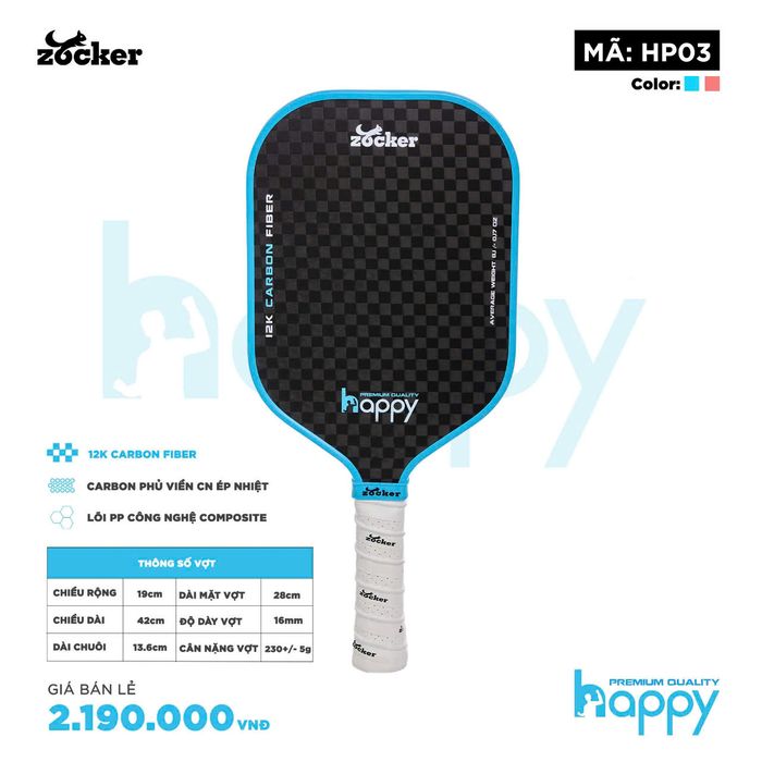 Vot_Pickleball_Zocker_HP03_Premium_Xanh_Bien