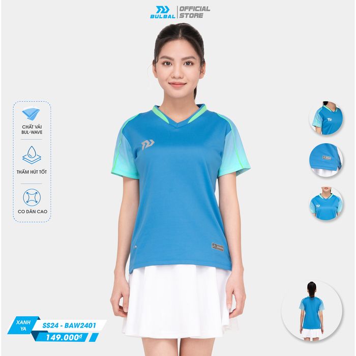 Ao_cau_long_Bulbal_BAW2401_NU_Xanh_Ya