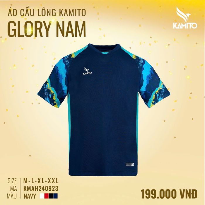 Ao_cau_long_Kamito_Glory_NAM_Xanh_Den