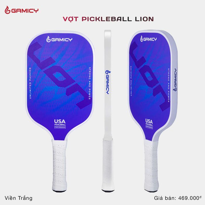 Vot_Pickleball_Gamicy_Glass_Lion_Xanh_Bich