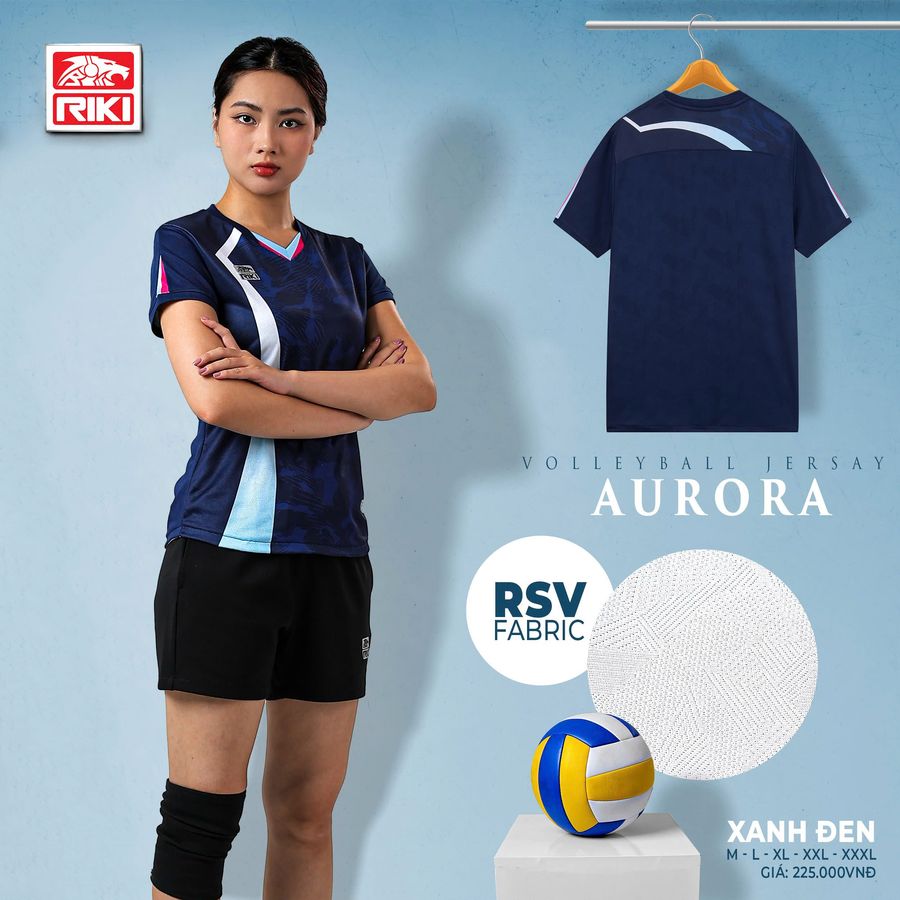 QA_Bong_chuyen_Riki_Aurora_NU_Xanh_Den