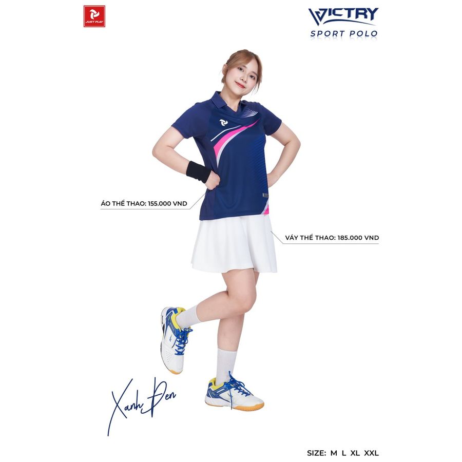 Ao_Cau_long_JP_Victry_NU_Xanh_Den