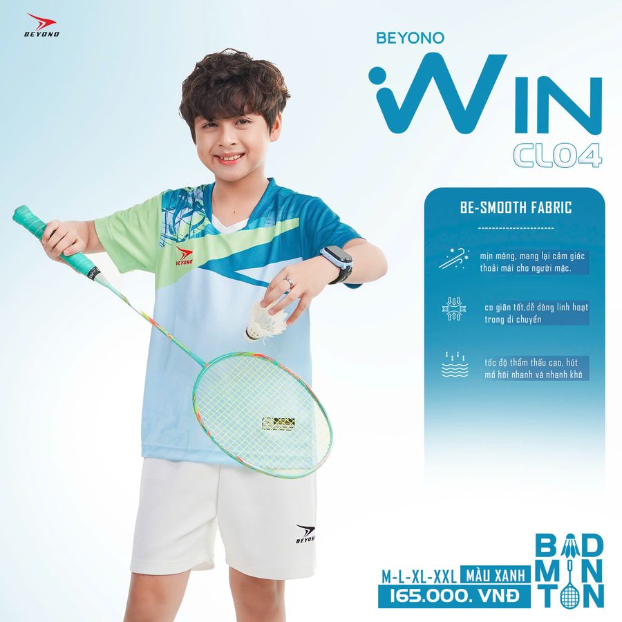 Ao_cau_long_Beyono_Win_CL04_Tre_em_Xanh_Ngoc