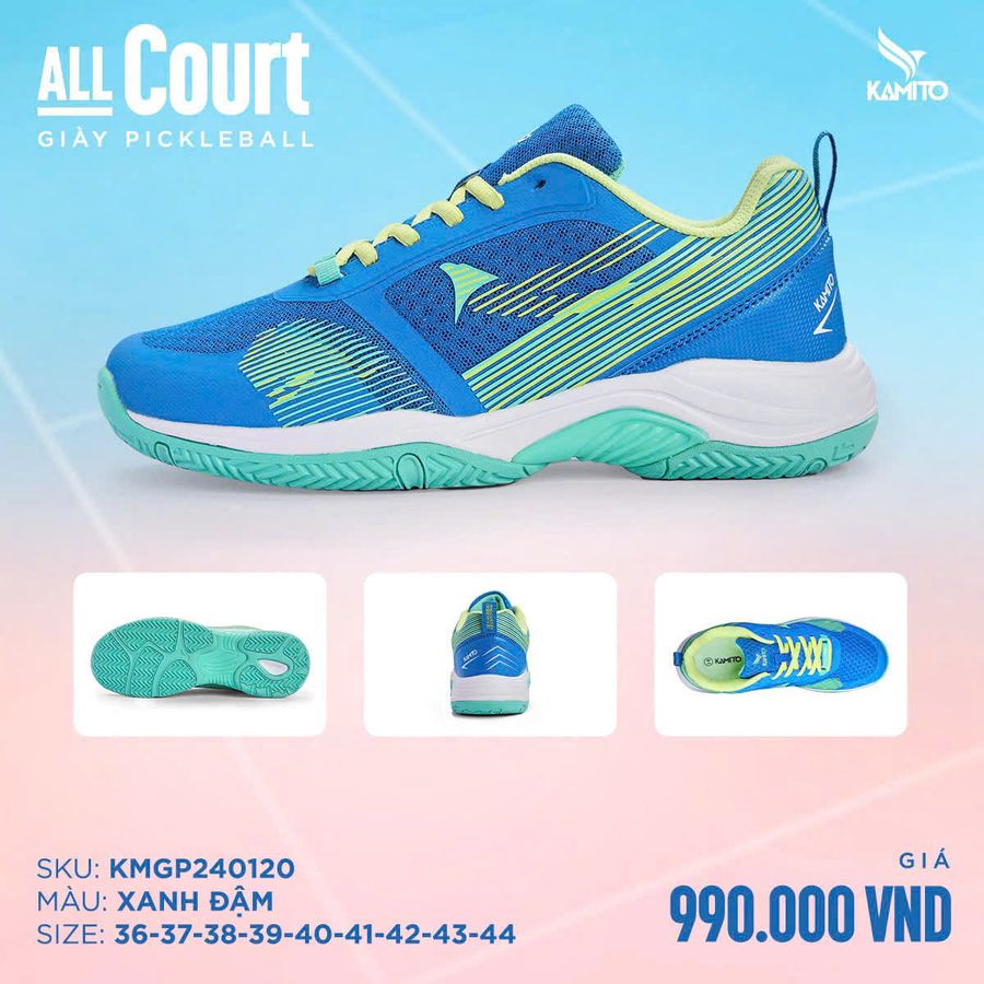 Giay_Pickleball_Kamito_AllCourt_Xanh_Bich