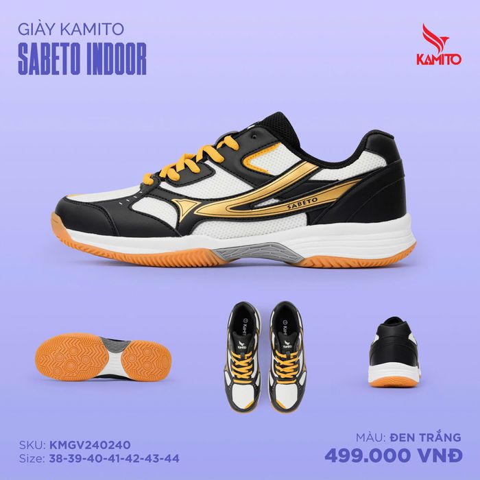 Giay_Kamito_Sabeto_Indoor_Den_Trang