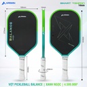 Vot_Pickleball_Kaiwin_Balance_14mm_Xanh_Ngoc