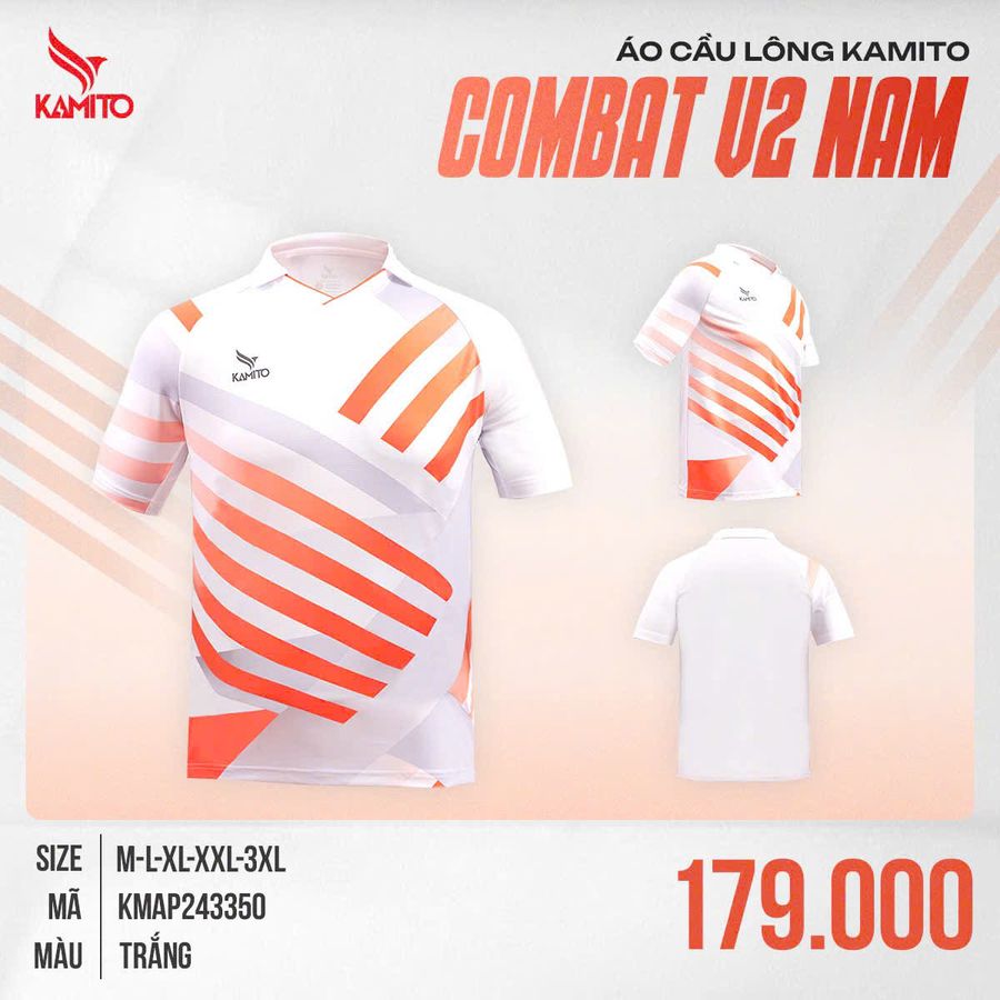 Ao_The_Thao_Kamito_Combat_V2_NAM_Trang_Cam