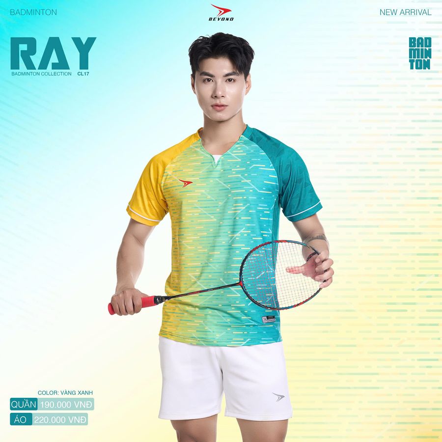 Ao_cau_long_Beyono_CL17_Nam_Vang_Xanh