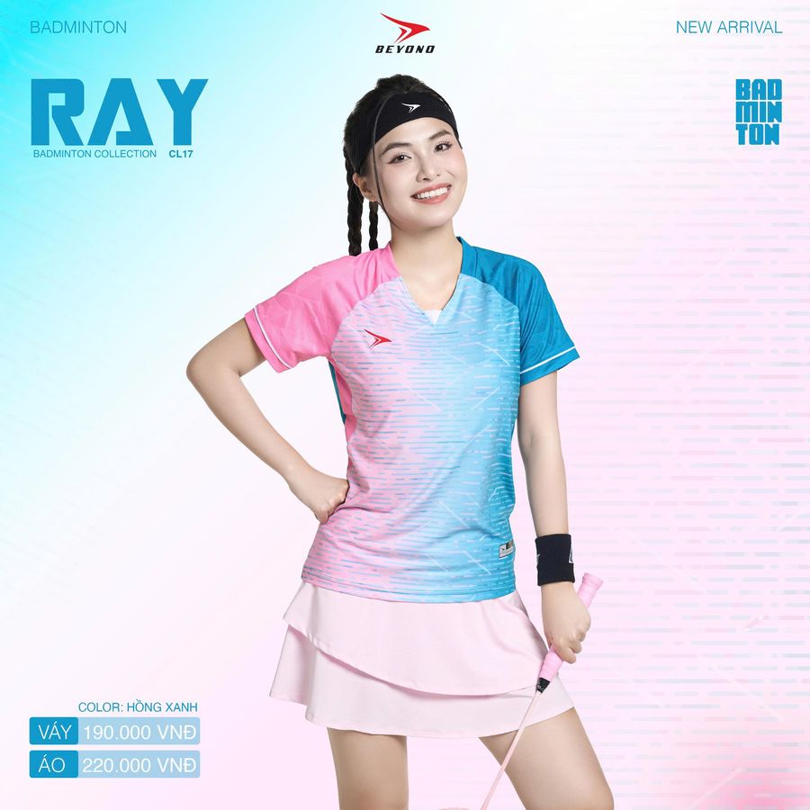 Ao_cau_long_Beyono_CL17_Nu_Hong_Bien