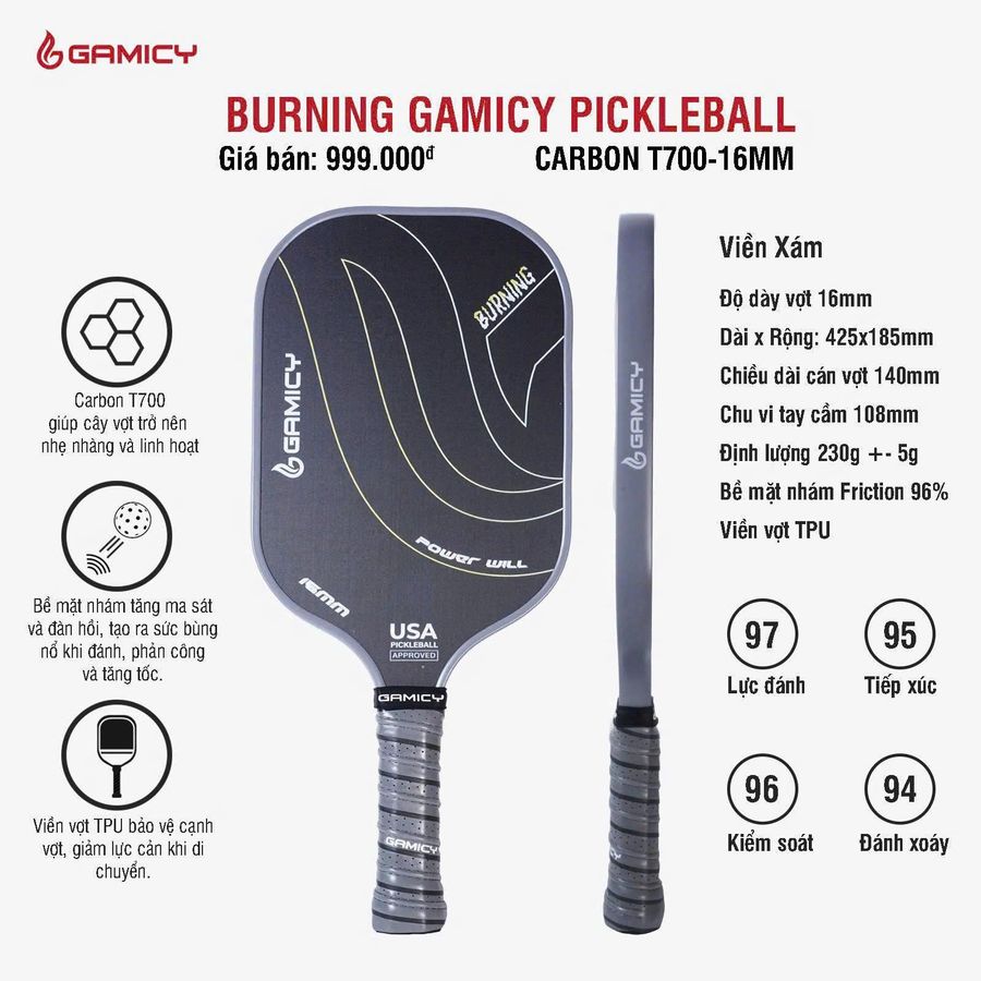 Vot_Pickleball_Gamicy_Burning_T700_Xam