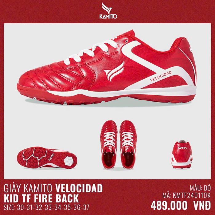 Giay_Kamito_Velocidad_KID_TF_Fire_Back_Do