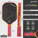 Vot_Pickleball_Kaiwin_Diamond_Gen2_16mm_Do