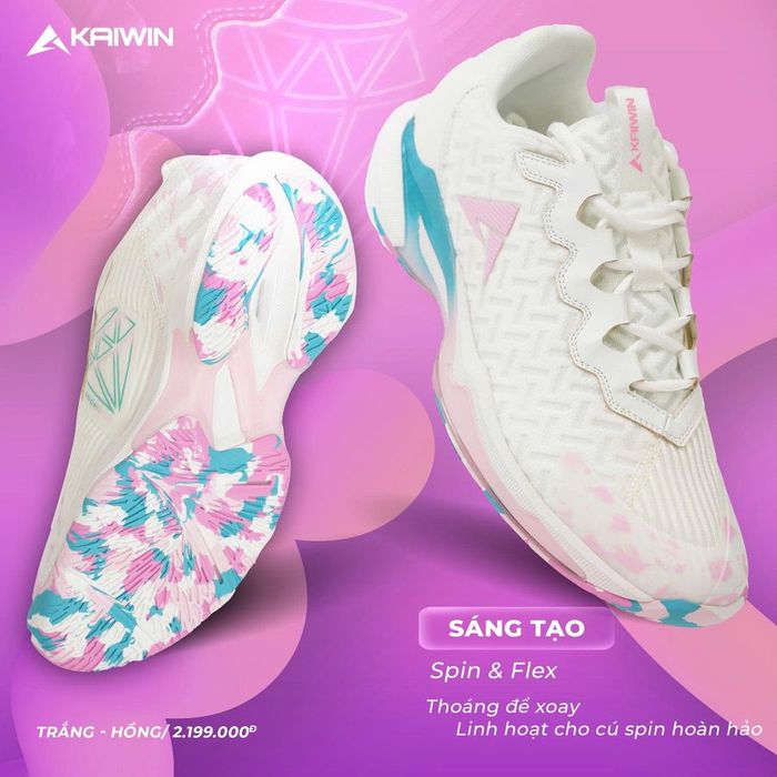 Giay_Kaiwin_Diamond_Trang_Hong