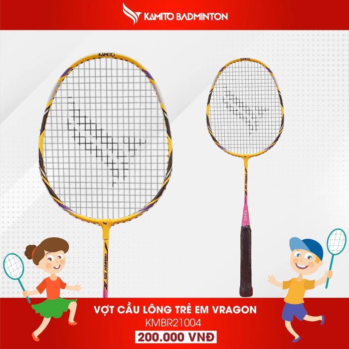 Vợt Cầu Lông Kamito Vragon TRẺ EM