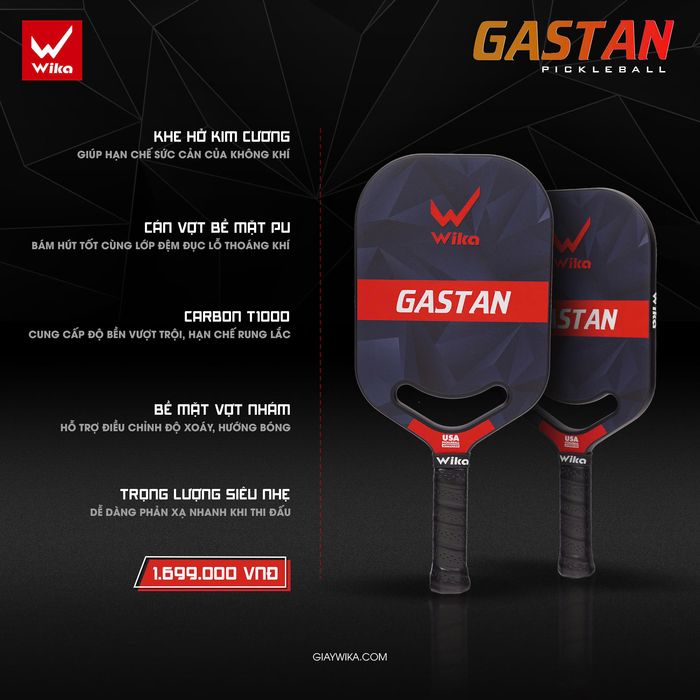 Vợt Pickleball Wika Gastan