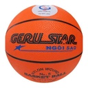 Bóng Rổ Geru Cao Su B5 Cam
