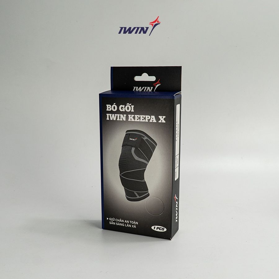 Bó gối iWin Keepa IKN107 Đen