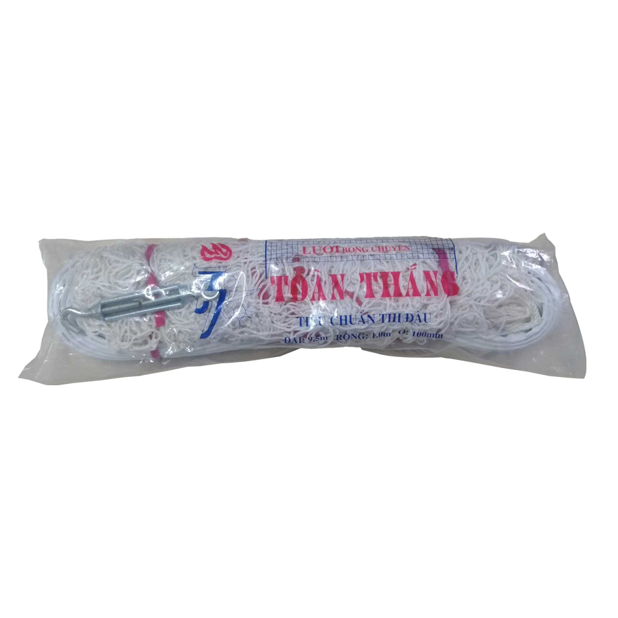 Lưới bóng chuyền Cáp Nhựa Trắng