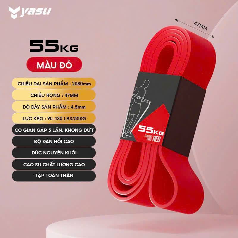 Dây kháng lực toàn thân Yasu YS3802 Đỏ