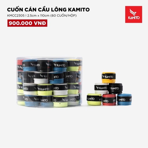 [SP001882] Quấn cán vợt Kamito KMCC2305 (Hộp 60 cuộn)
