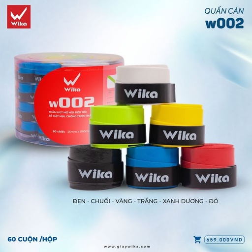 [SP002509] Quấn cán vợt Wika (Hộp 60 cuộn)