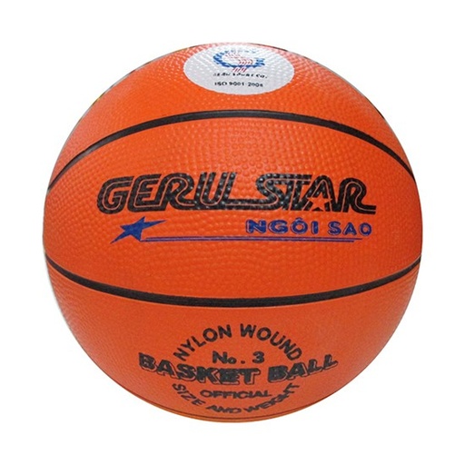 [SP000054] Bóng Rổ Geru Cao Su B3 Cam