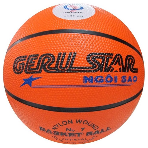 [SP000057] Bóng Rổ Geru Cao Su B7 Cam