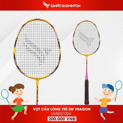 [SP002125] Vợt Cầu Lông Kamito Vragon TRẺ EM