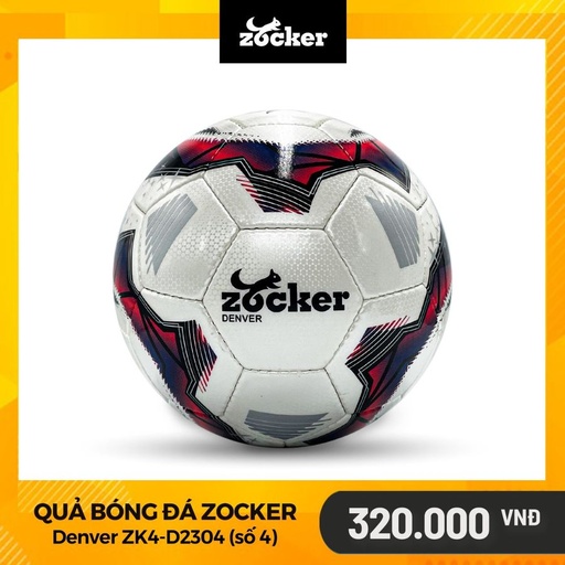 [SP001639] Bóng đá Zocker Denver ZK4-D2304 (Số 4)