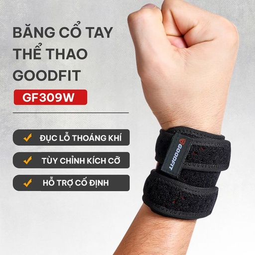 [SP002475] Băng cuốn cổ tay GoodFit GF309W