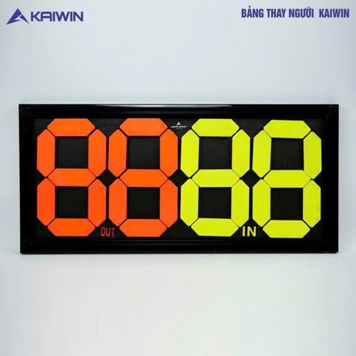 [SP003607] Bảng Thay Người Kaiwin