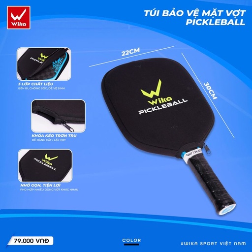 [SP003619] Bao vợt Pickleball Wika