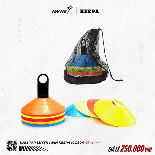 [SP003672] Bộ 25 cones iWin Keepa ICO804