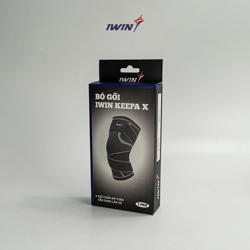 [SP003721] Bó gối iWin Keepa IKN107 Đen