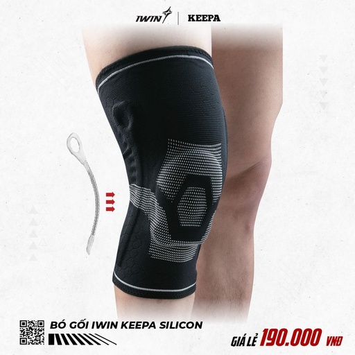 [SP003723] Bó gối iWin Keepa Silicone IKN108