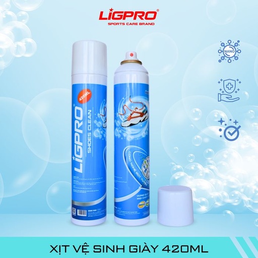 [SP000884] Chai xịt vệ sinh giày Ligpro (420ml)