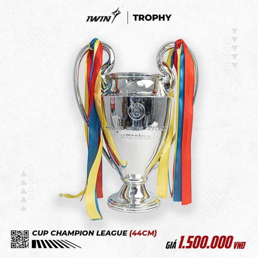 [SP001150] CÚP CHAMPION LEAGUE (44CM)