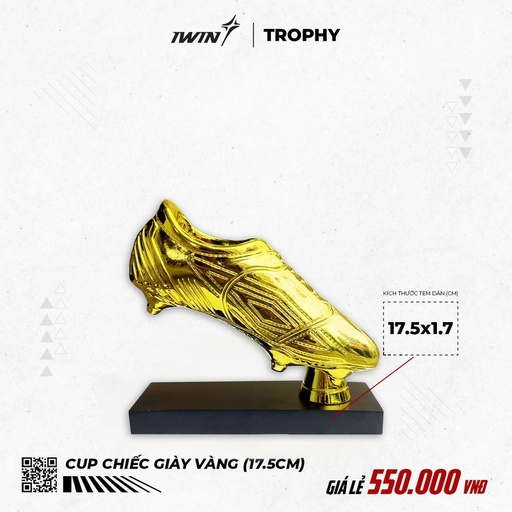 [SP000705] Cúp Chiếc giày vàng iWin