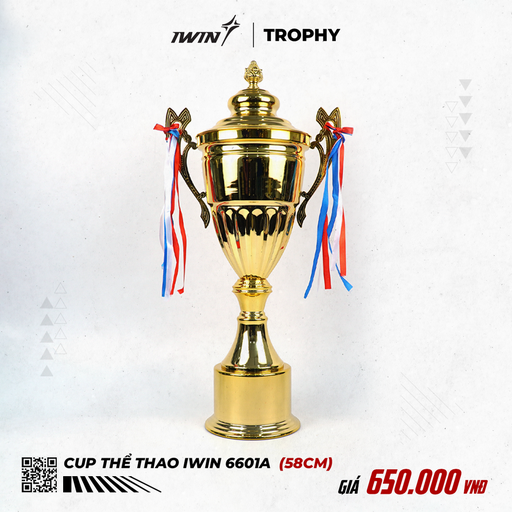 [SP001374] Cúp Thể Thao iWin 6601(A) - 58cm