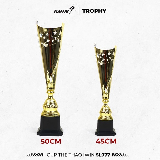 [SP001655] Cúp thể thao iWin SL077 (B) - 45cm