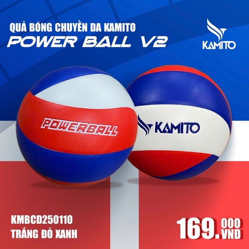[SP002952] Bóng chuyền Kamito Power Ball V2